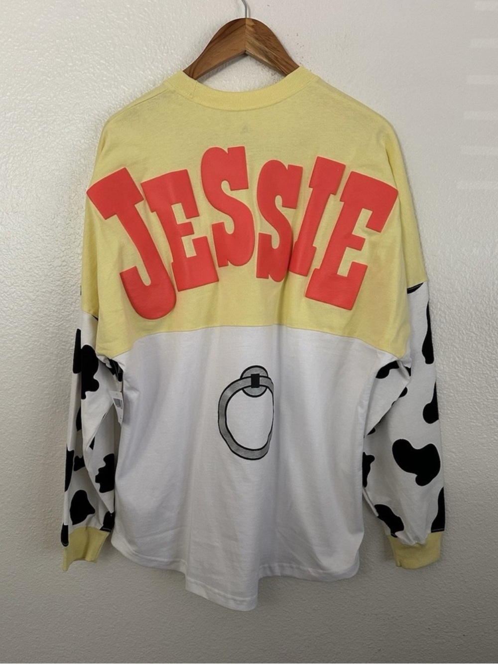Disney Jessie Spirit Jersey Long Sleeve Shirt NEW XL Toy Story
